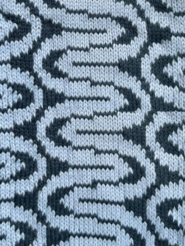 Twister Medium Knitted Cushion, 9 of 11