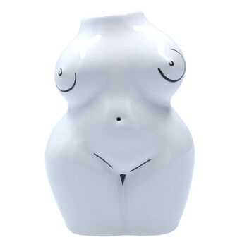 Ceramic Female Nude Vase, 2 of 2
