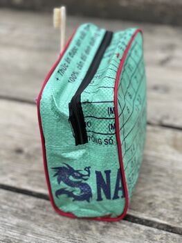 Recycled Fairtrade Wash Bag, 6 of 6
