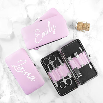 Personalised Luxury Seven Piece Manicure Set, 10 of 11