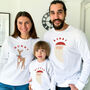 Personalised Family Christmas Sweatshirt With Names, thumbnail 2 of 10