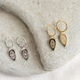 Gold Or Silver Plated Teardrop Boho Earrings, thumbnail 10 of 12