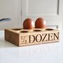 Personalised Wooden Egg Tray, thumbnail 3 of 8