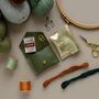 Leather Stitch Markers Pouch, thumbnail 2 of 9