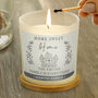 Personalised New Home Scented Candle Gift, thumbnail 2 of 3