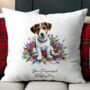 Personalised Jack Russell In Christmas Lights, thumbnail 10 of 10
