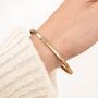 Women's Hammered Bracelet, thumbnail 1 of 2
