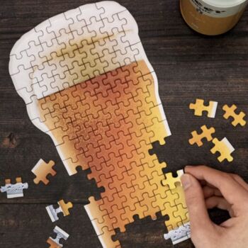 Personalised Beer Puzzle In A Can, 2 of 4