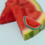 Make Your Own Watermelon Brooch Cross Stitch Kit, thumbnail 4 of 9