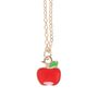 Best Teacher Apple Necklace On Greeting Card, thumbnail 2 of 2