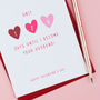 'Days Until We're Married' Wedding Countdown Card, thumbnail 6 of 7
