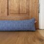 Personalised Long Door Draught Excluder With Filling, thumbnail 1 of 6