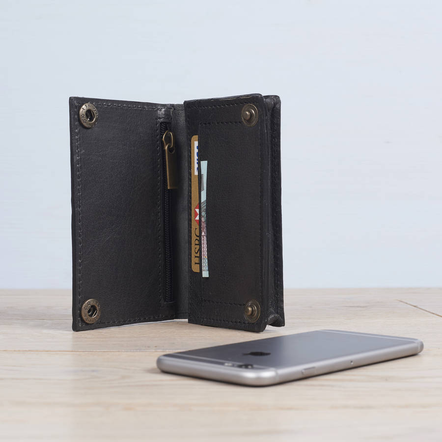 Leather Wallet For Mobile Phones By Vida Vida