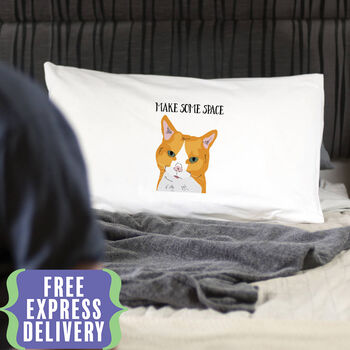 Personalised Cat Pillowcase, 2 of 12