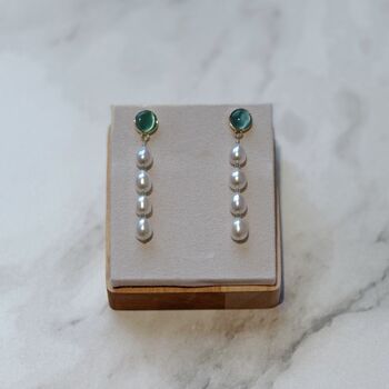Mermaid Tears Earrings, 2 of 3