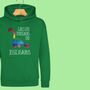 'Girls Like Dinosaurs Too' Girls Hoodie, thumbnail 7 of 12