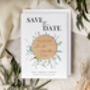 Wedding Save The Date Eucalyptus Cards Magnets, thumbnail 9 of 9
