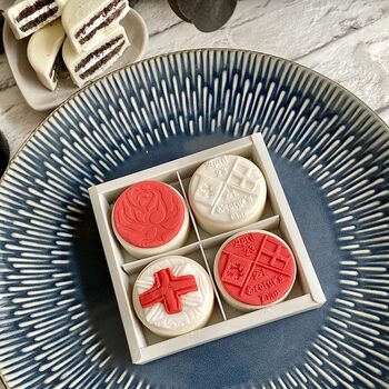 St George's Day Personalised Chocolate Coated Oreo Gift, 12 of 12