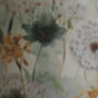Green And Mustard Dandelion Lampshade, thumbnail 5 of 8