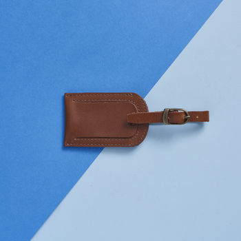 Personalised Leather Luggage Tag, 12 of 12