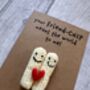 Chips Crochet Birthday Thank You Card Handmade, thumbnail 2 of 12