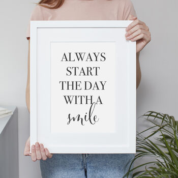 Modern Quote Personalised Print, 5 of 6