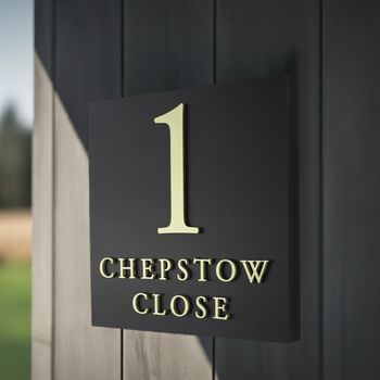 Personalised Square House Sign, 3 of 10