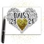 Personalised 21st Birthday Sparkle Card, thumbnail 2 of 12