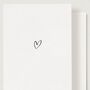 Minimal Heart Card, thumbnail 1 of 4