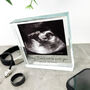 Can't Wait To Meet You Baby Scan Glass Token, thumbnail 4 of 7