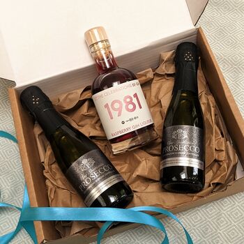 Personalised Gin And Prosecco Gift Set, 2 of 5