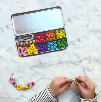 Personalised Rainbow Beading Kit, 2 of 8