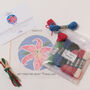 ‘Tiger Lily’ Needlepoint Canvas Kit, thumbnail 1 of 10