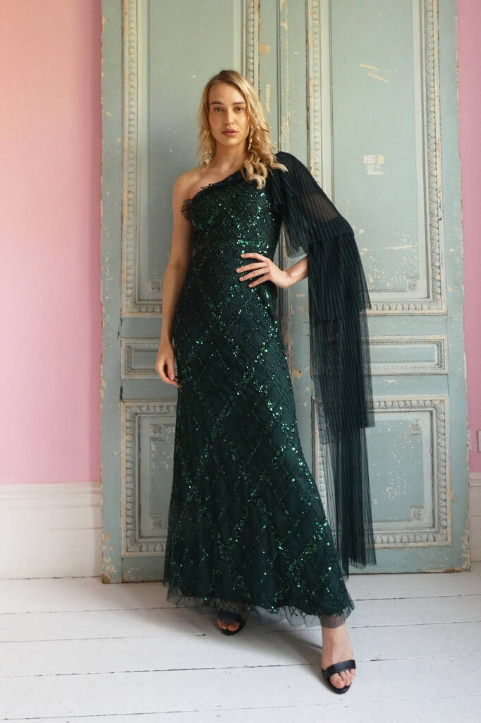 Leilani Green Gown, 1 of 4
