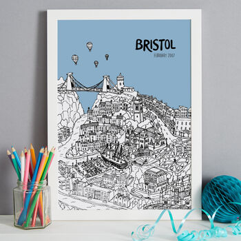Personalised Bristol Print, 5 of 10