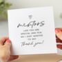 'Mentors Like You Special And Few' Thank You Card, thumbnail 1 of 2