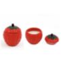 Candle In Strawberry Pot With Lid, thumbnail 3 of 3