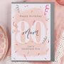 Happy 80th Birthday Mum Milestone Greeting Card, thumbnail 1 of 2