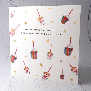 Happy Birthday Card And Candle Gift: Little Cupcakes, 2 of 4