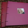 Square Frame Fronted Leather Photo Album, thumbnail 5 of 12