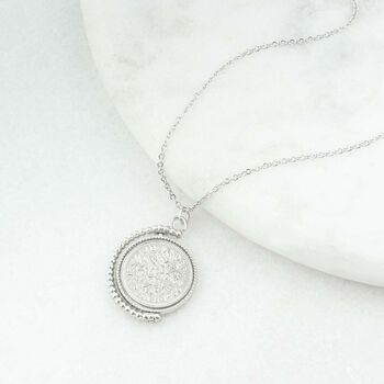 Dates 1928 To 1967 Sixpence Spinner Necklace, 6 of 12