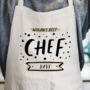 Personalised 'Best Chef' Apron, thumbnail 2 of 3