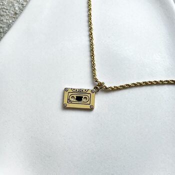 Cassette Tape Necklace, 2 of 4