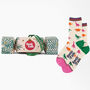 Dinosaurs Bamboo Socks Women's Christmas Cracker Hanging Tree Decoration, thumbnail 1 of 5