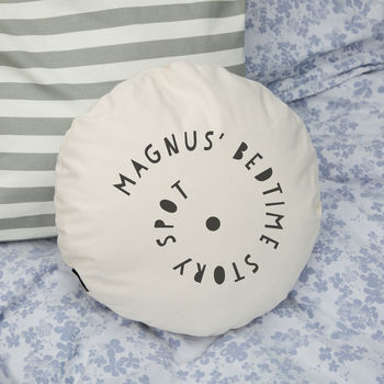 Personalised Bedtime Story Spot Cushion, 4 of 5
