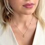 18ct Gold Vermeil Queen Of Hearts Pendant, thumbnail 2 of 8