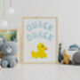 Duck ‘Quack’ Print, thumbnail 2 of 3