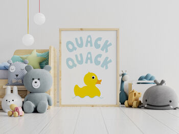 Duck ‘Quack’ Print, 2 of 3