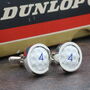 Vintage Golf Ball Cufflinks In Sterling Silver, thumbnail 5 of 7