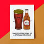 Funny Beer Father's Day Card For Grandad, thumbnail 2 of 3
